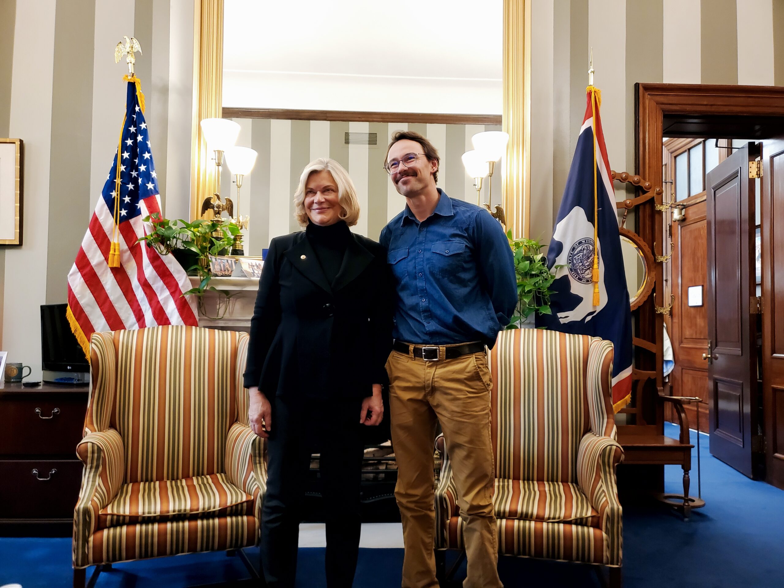 U.S. Senator Cynthia Lummis (WY) and Nick Knoke, ALN, Director, Technology